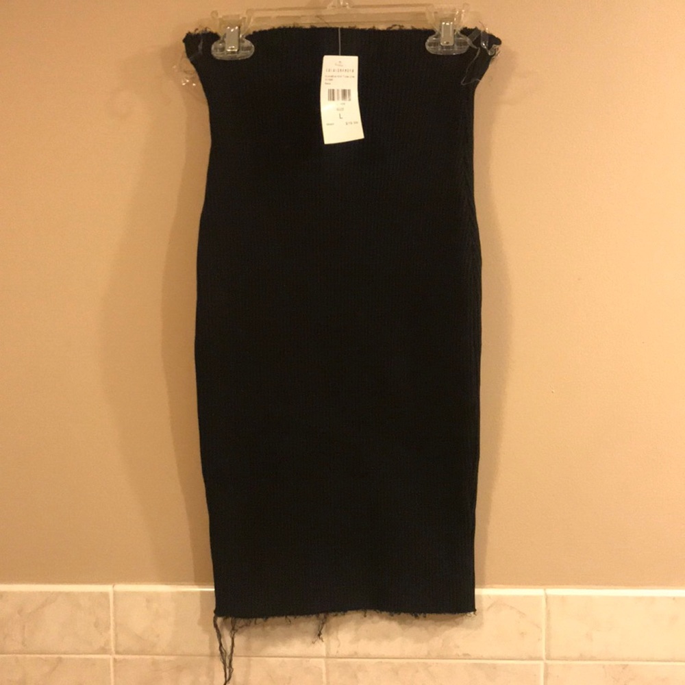 Evocative Knit Tube Dress